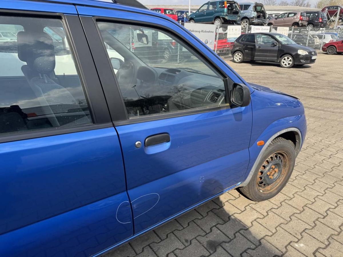 Suzuki Ignis FH original T&uuml;r vorn rechts Z2J Cyprus Blue 5-T&uuml;rer Rohbau Bj.2003
